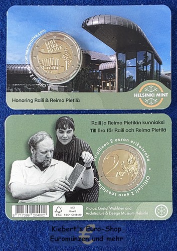 Euro gedenkmünze finnland - 2,