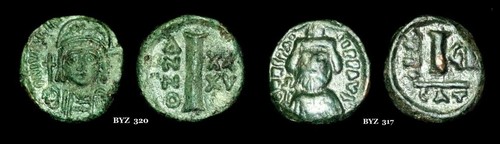 Byzantine coins 582 527 - coins,