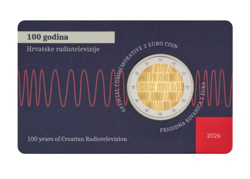 Kroatien 2 euro 2026 - kroatien,