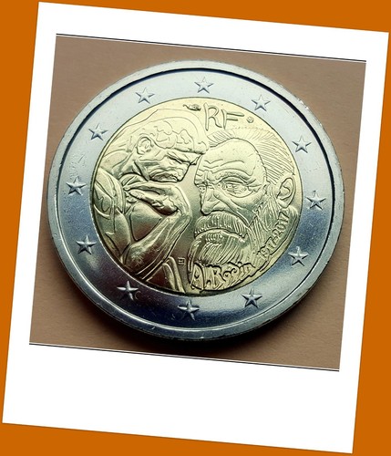 Euro gedenkmünze frankreich - 2,