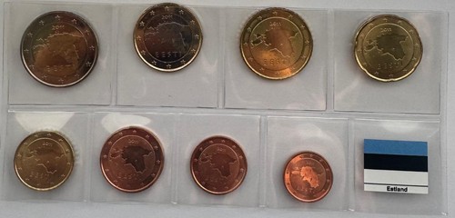 Estland euro münzset 2011 - euro,