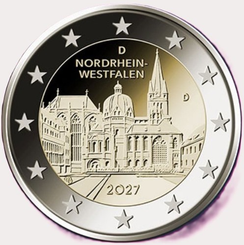 Euro bundesrepublik 2027 nrw - 2,