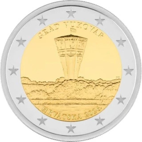 Euro gedenkmünze kroatien - euro,