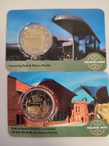 Euro coin cards - 2,