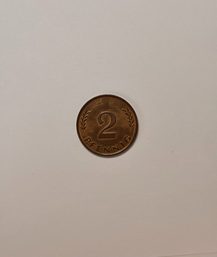 Pfennig münze brd 1950 - 2,