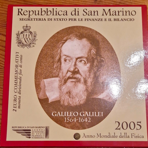San marino euro gedenkmünze - marino, 2
