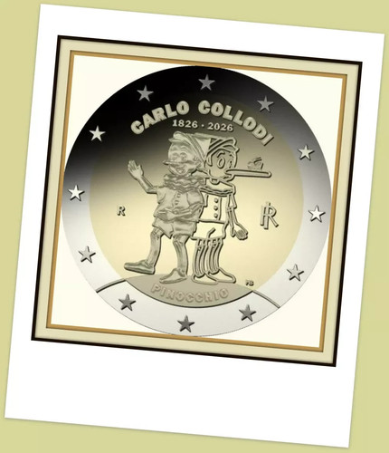 Euro gedenkmünze italien - euro,