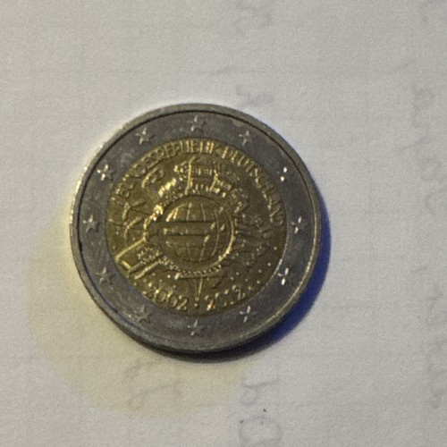 Euro gedenkmünze 2002 - 2,