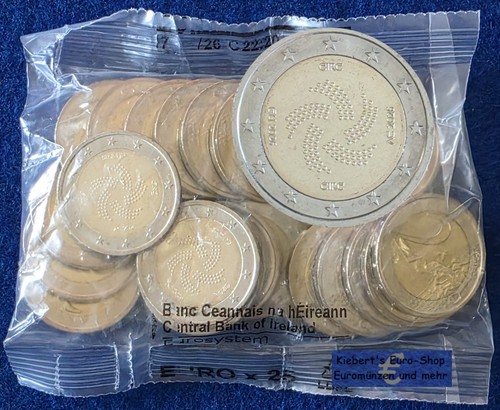 Euro gedenkmünze irland - 2,
