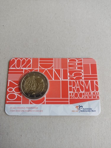 Euro gedenkmünze erasmus - euro,