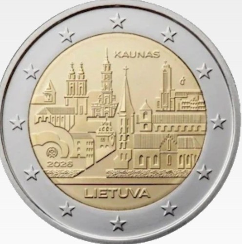 2026 litauen euro - 2, "kaunas"