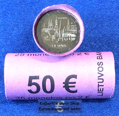 Euro gedenkmünze litauen - 2,