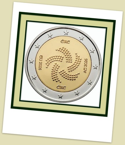 Euro gedenkmünze irland - 2,