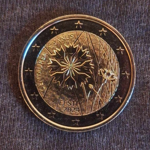 Euro gedenkmünze estland - euro,