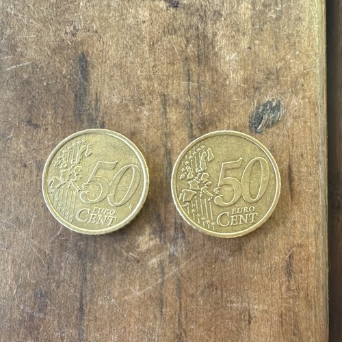 Euro cent kursmünzen - 50,