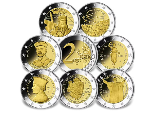 Euro gedenkmünzen auswahl - 2,