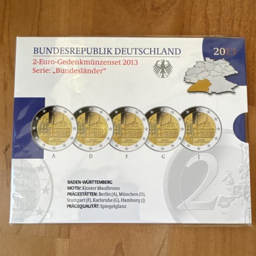 Euro sammlermünzenset 2013 - 2-euro-sammlermünzenset,