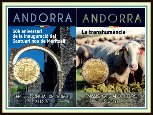 Euro gedenkmünzen - 2,