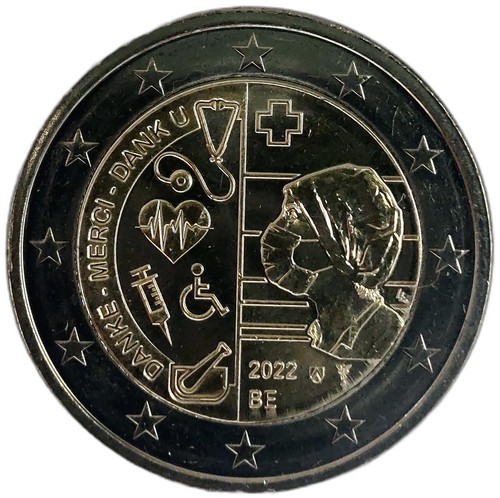 Belgien euro gedenkmünze - -, 2