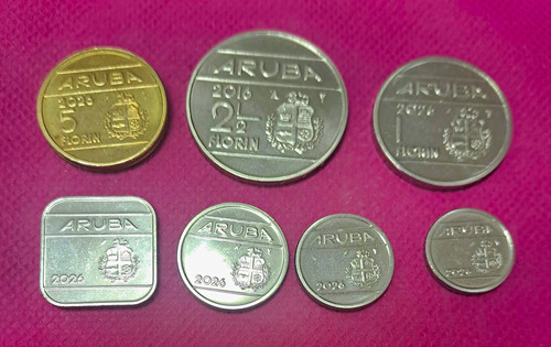 Aruba münzsatz 2026 florin - aruba,