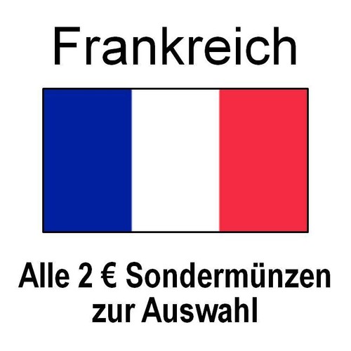 Frankreich alle 2 euro - -,